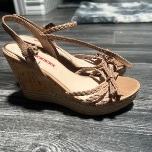 Prada wedges